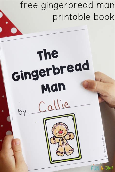 The Gingerbread Man Printable Book